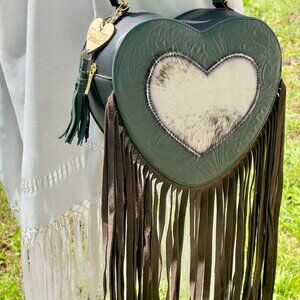 Love at First Sight? This Handmade Heart-Shaped Leather Purse is Your New Obsess